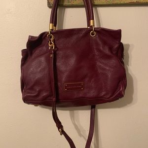 Marc Jacobs pebbled leather handbag